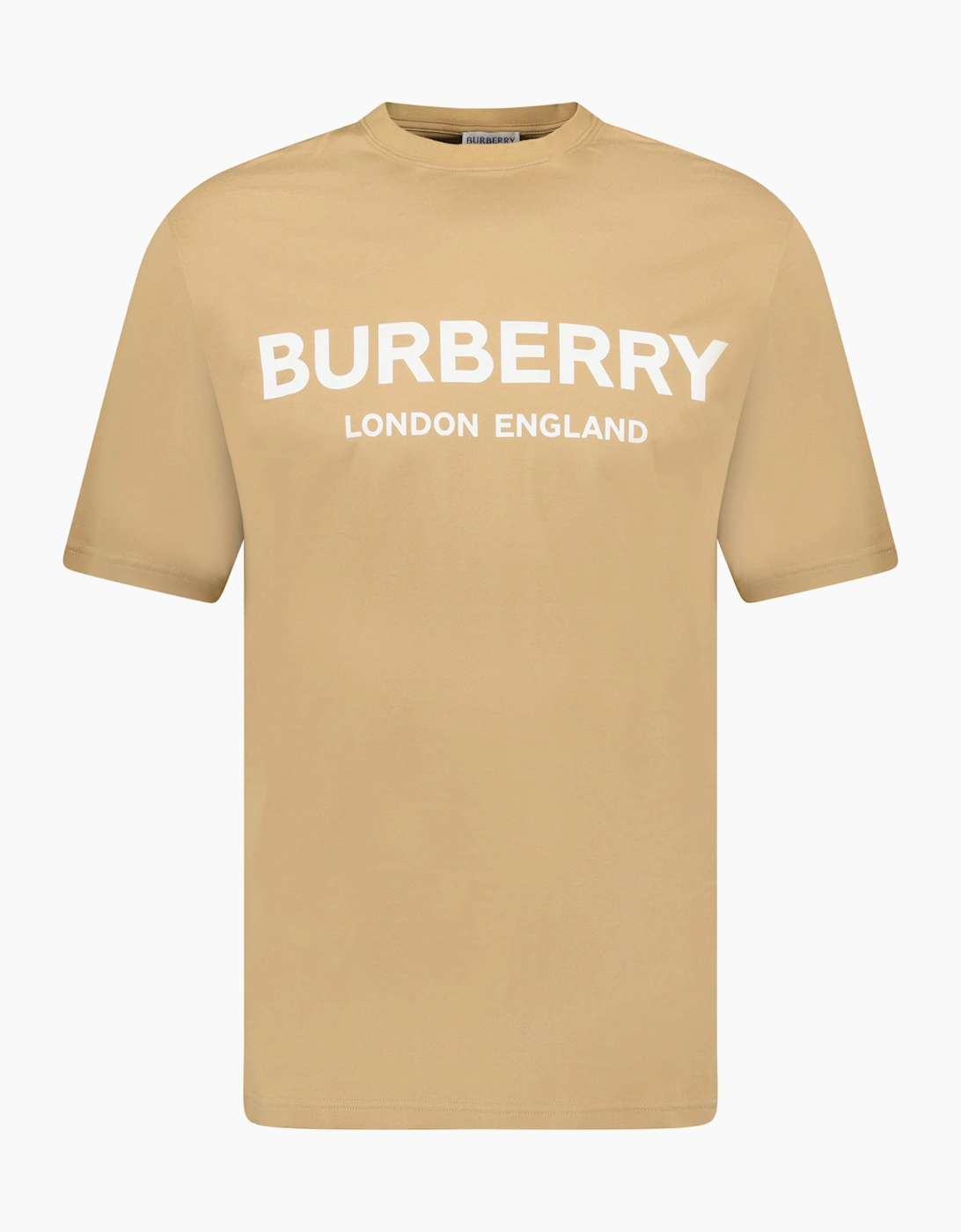 Burberry 'Ellison' Logo Print T-Shirt Beige, 5 of 4