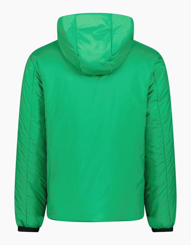 Prada Technical Nylon Padded Jacket Green