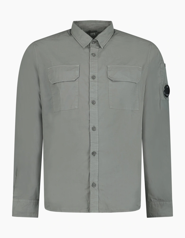 CP Company Arm Lens Grey Overshirt