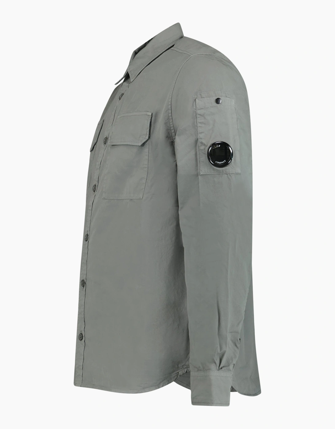 CP Company Arm Lens Grey Overshirt