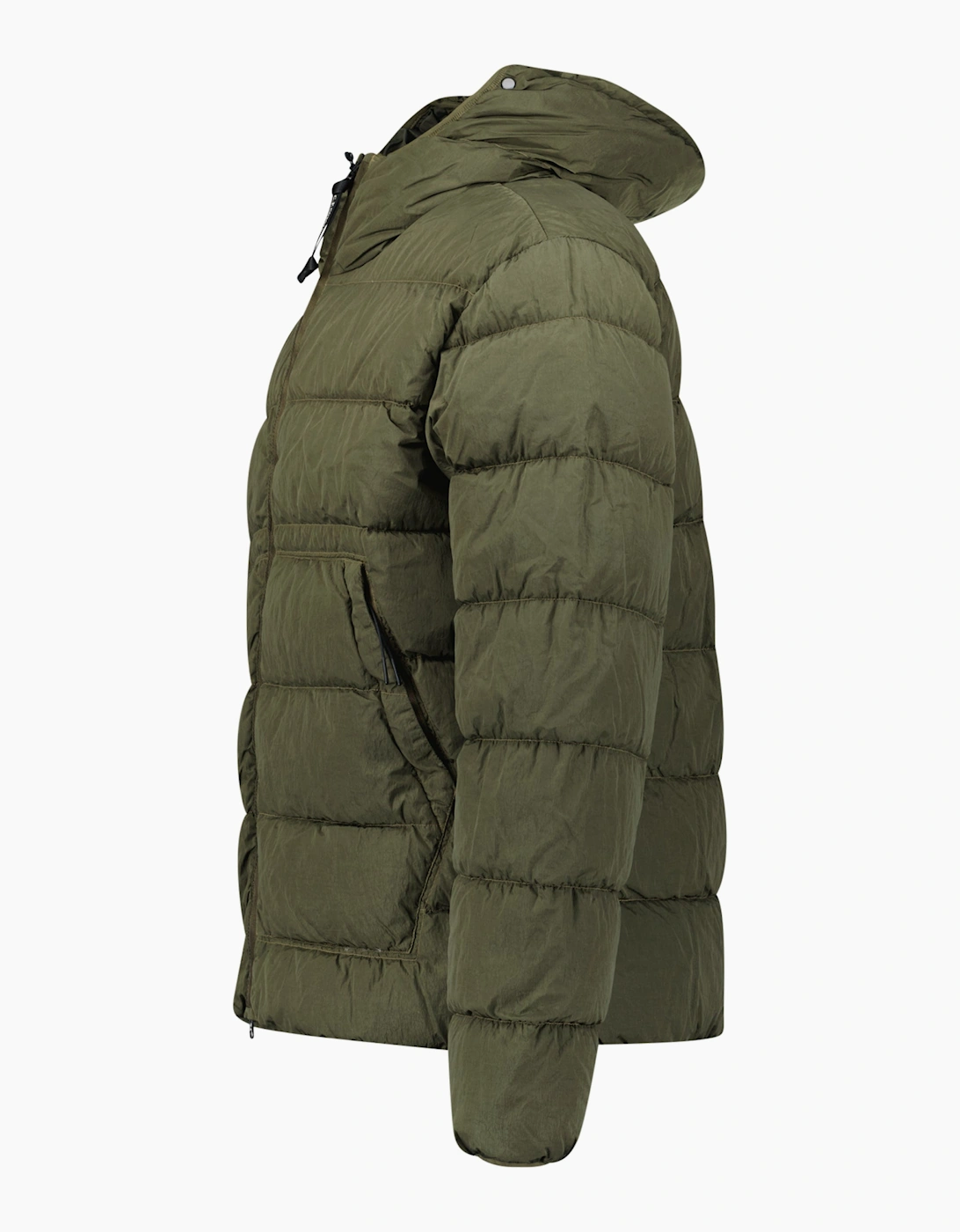 CP Company Chrome - R Goggle Down Jacket Khaki