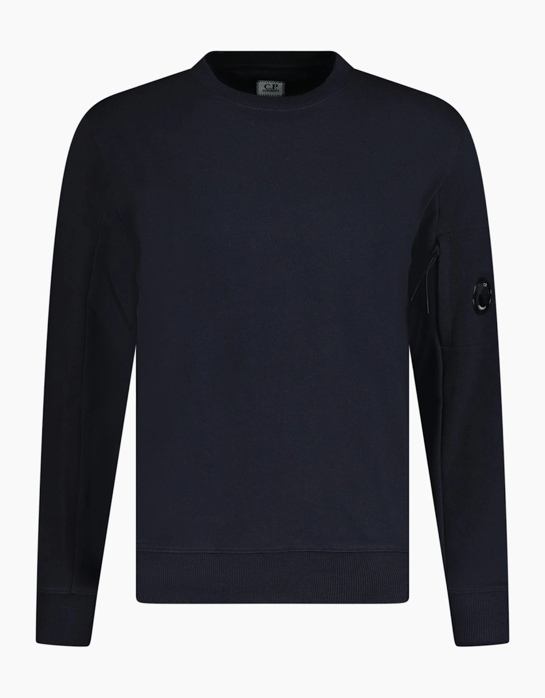 CP Company Arm Lens Sweatshirt Navy, 3 of 2