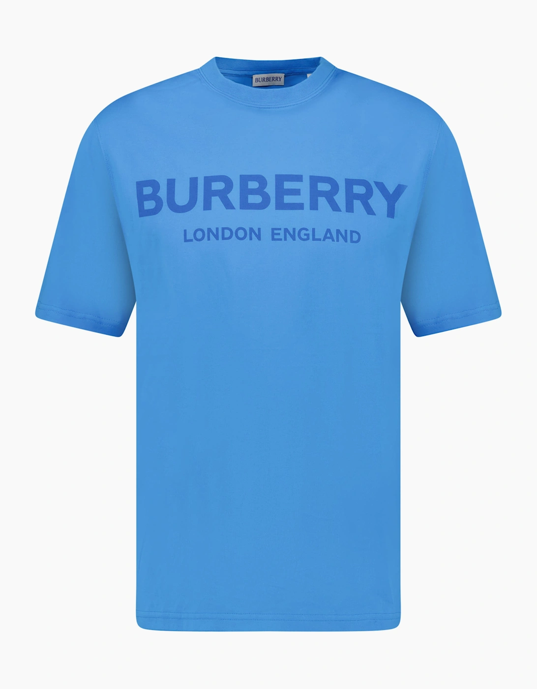 Burberry 'Ellison' Logo Print T-Shirt Blue, 5 of 4