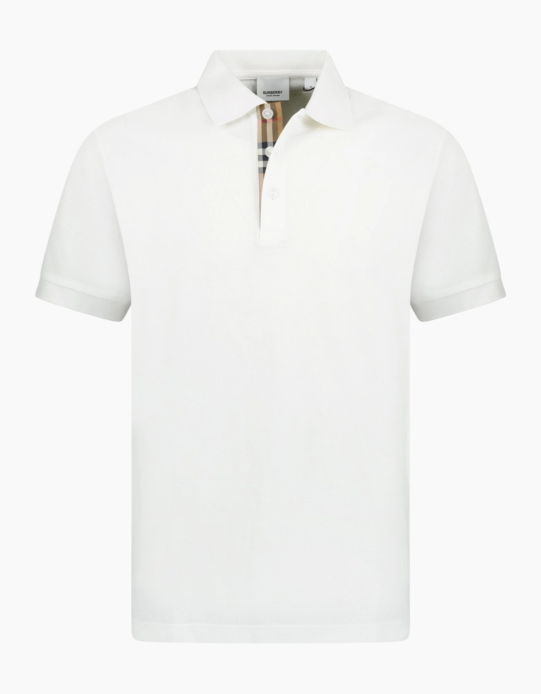 Burberry 'Hartford' Check Polo White, 4 of 3