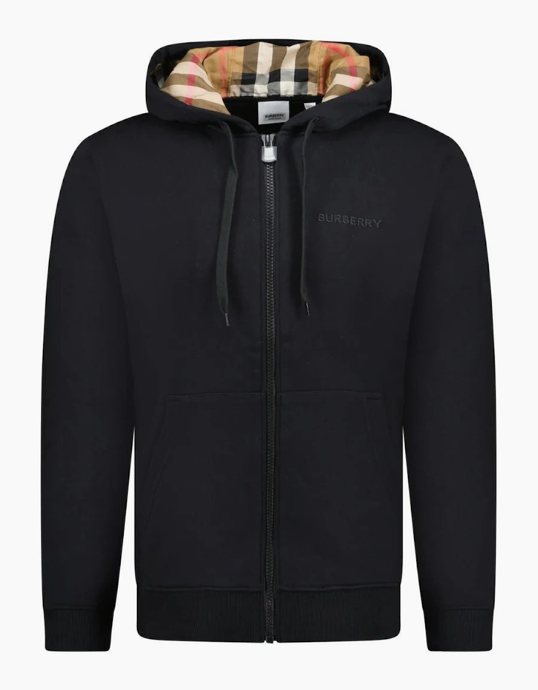 Burberry 'Hove' Check Hoodie Black, 4 of 3