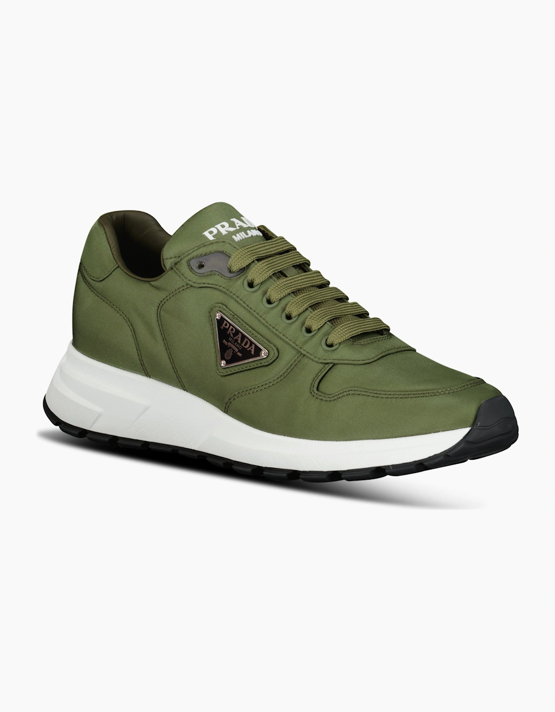 Prada Prax 01 Re-Nylon Sneakers Khaki