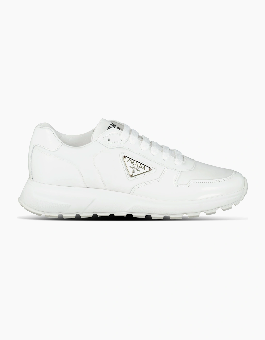 Prada Prax 01 Re-Nylon Leather Sneakers White, 5 of 4
