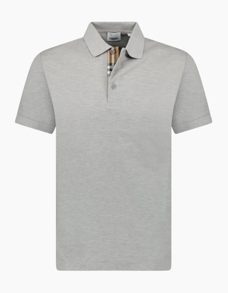 Burberry 'Hartford' Check Polo Grey