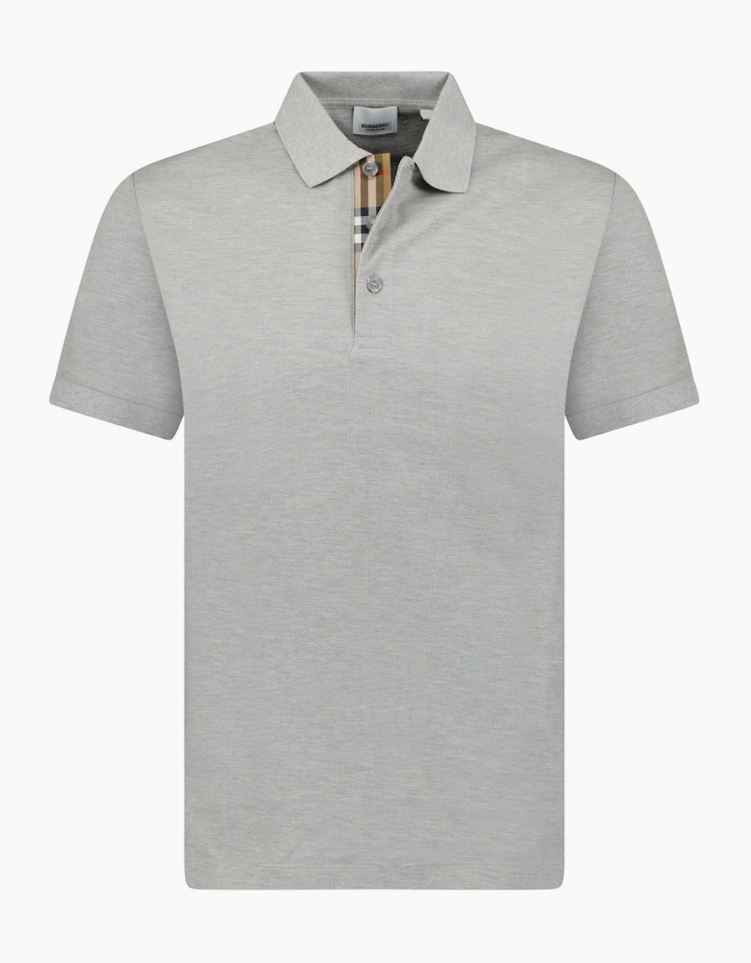 Burberry 'Hartford' Check Polo Grey