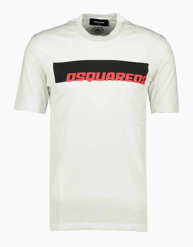 DSquared2 Logo T-Shirt White