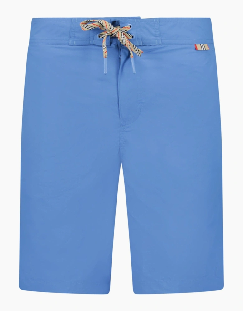 Burberry 'Brenton' Nylon Logo Swim Shorts Blue