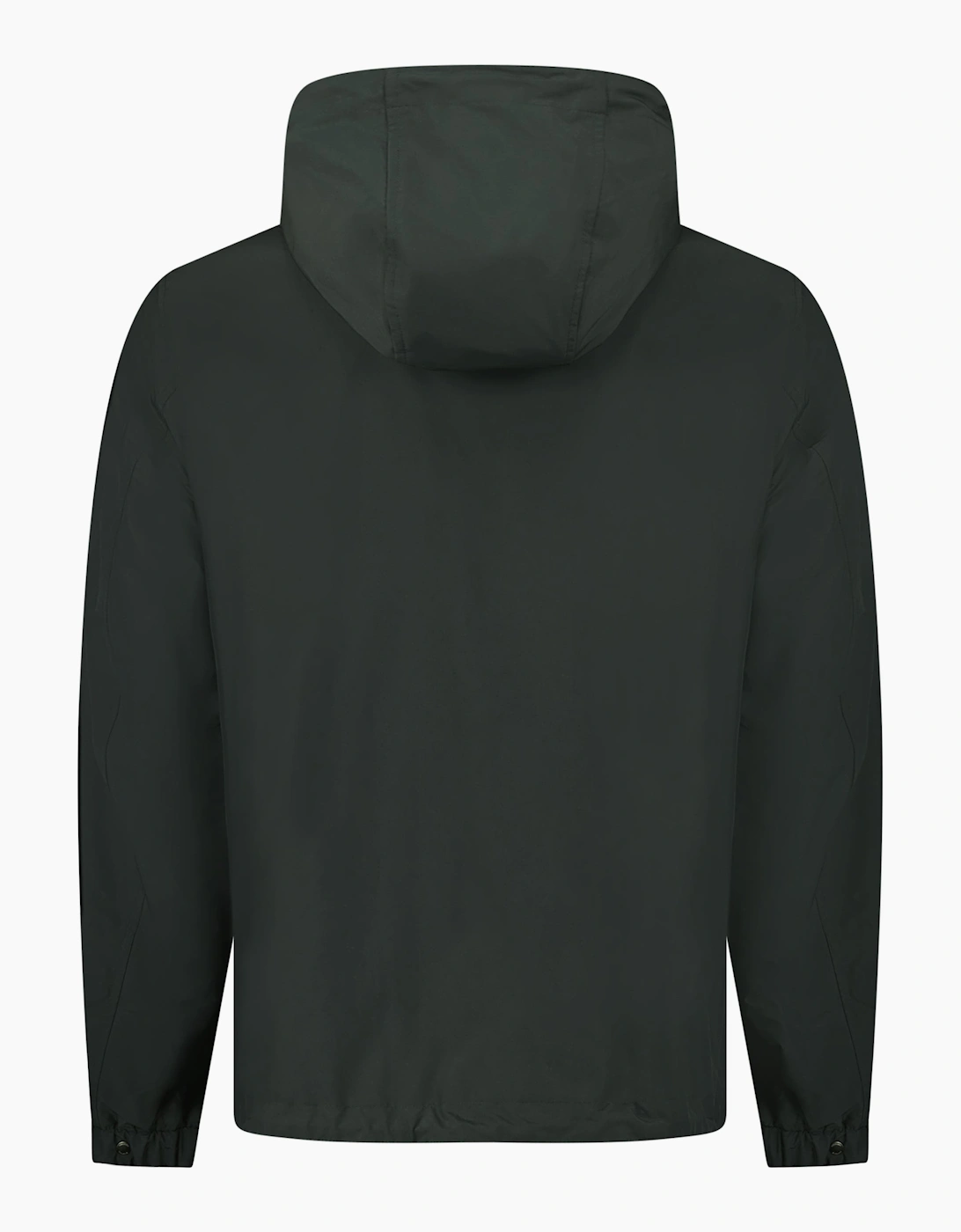 Burberry 'Stanford' Zip-Up Check Reversible Hooded Jacket Black & Check