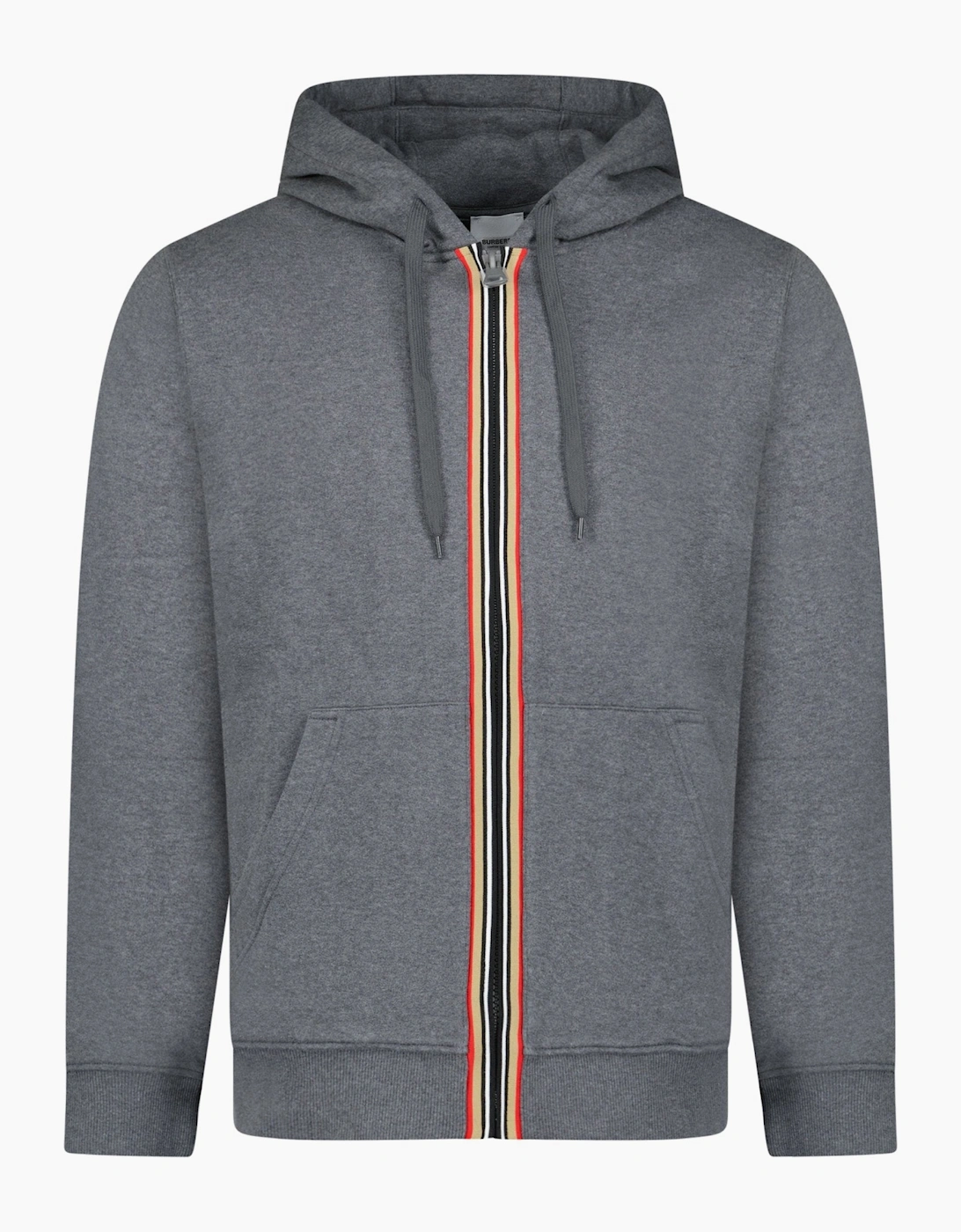 Burberry Striped Check Hoodie Grey, 3 of 2