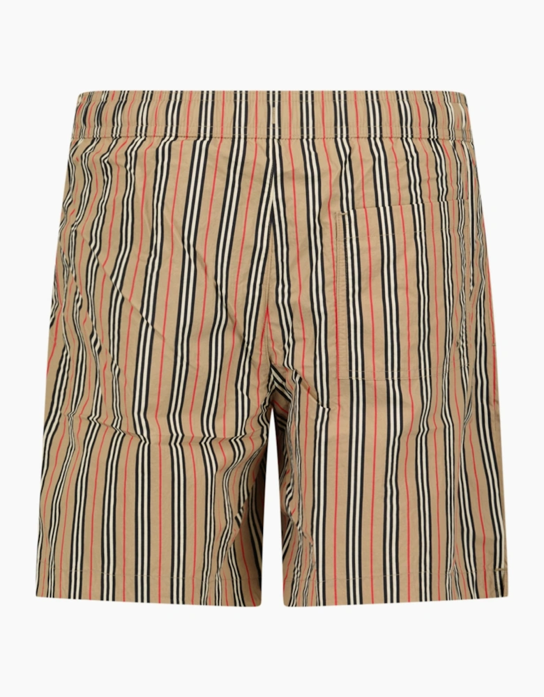 Burberry 'Martin' Signature Check Swim Shorts Archive Beige