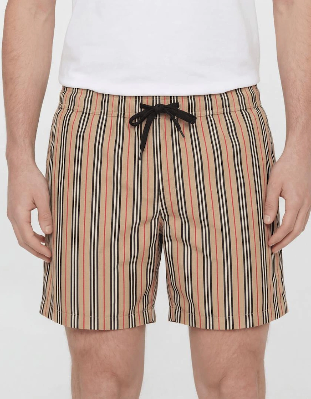 Burberry 'Martin' Signature Check Swim Shorts Archive Beige