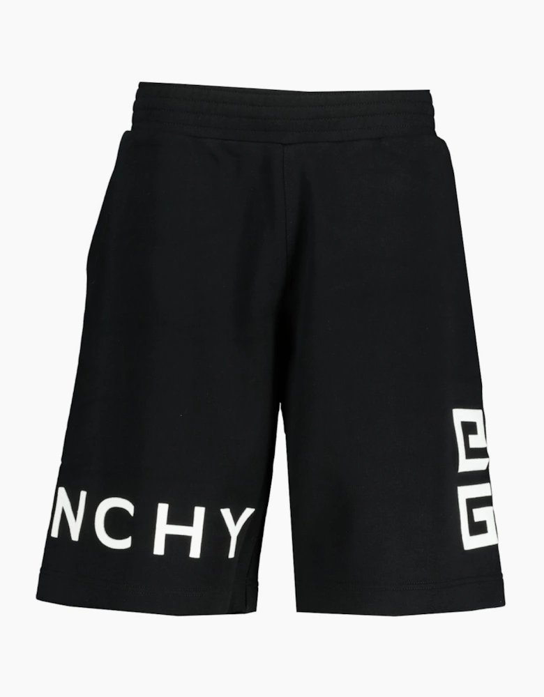 Givenchy Logo Embroidered Shorts Black