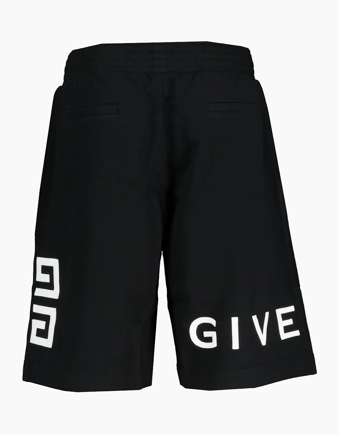 Givenchy Logo Embroidered Shorts Black