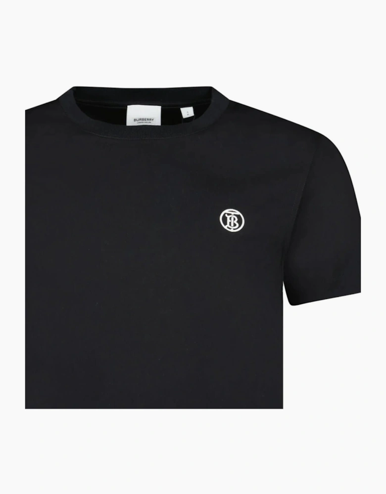 Burberry 'Parker' TB Logo T-Shirt Black