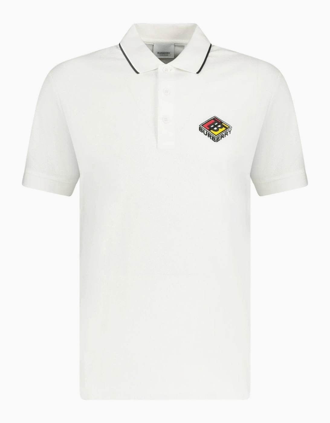 Burberry Graphic Logo Print Polo White, 3 of 2
