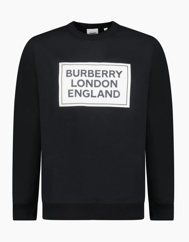 Burberry 'Fawson' Logo Sweatshirt Black