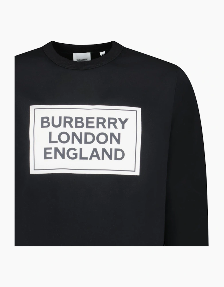 Burberry 'Fawson' Logo Sweatshirt Black