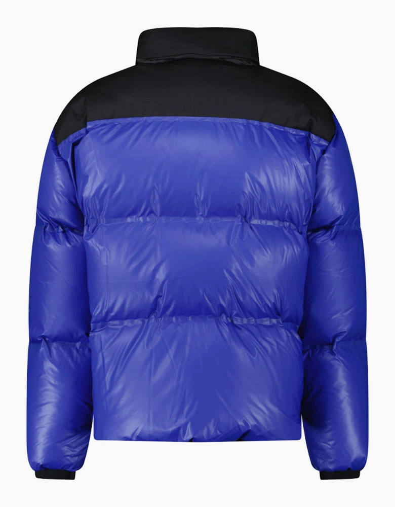 Prada Linea Rossa Re-Nylon Puffer Jacket Blue