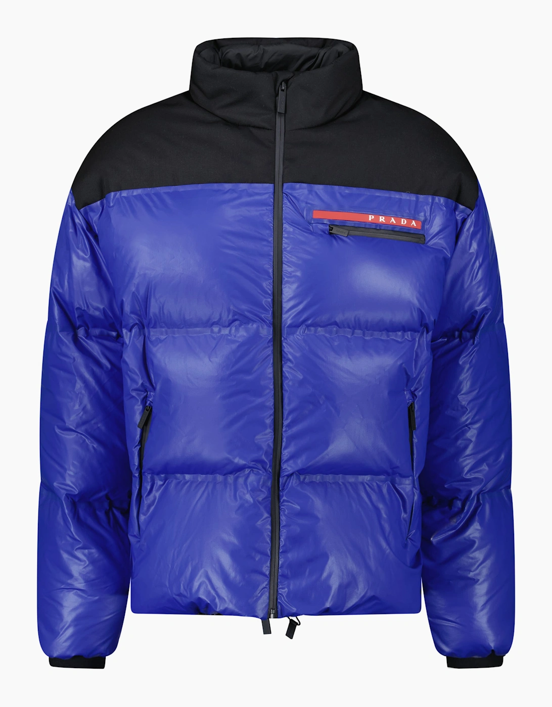 Prada Linea Rossa Re-Nylon Puffer Jacket Blue, 4 of 3