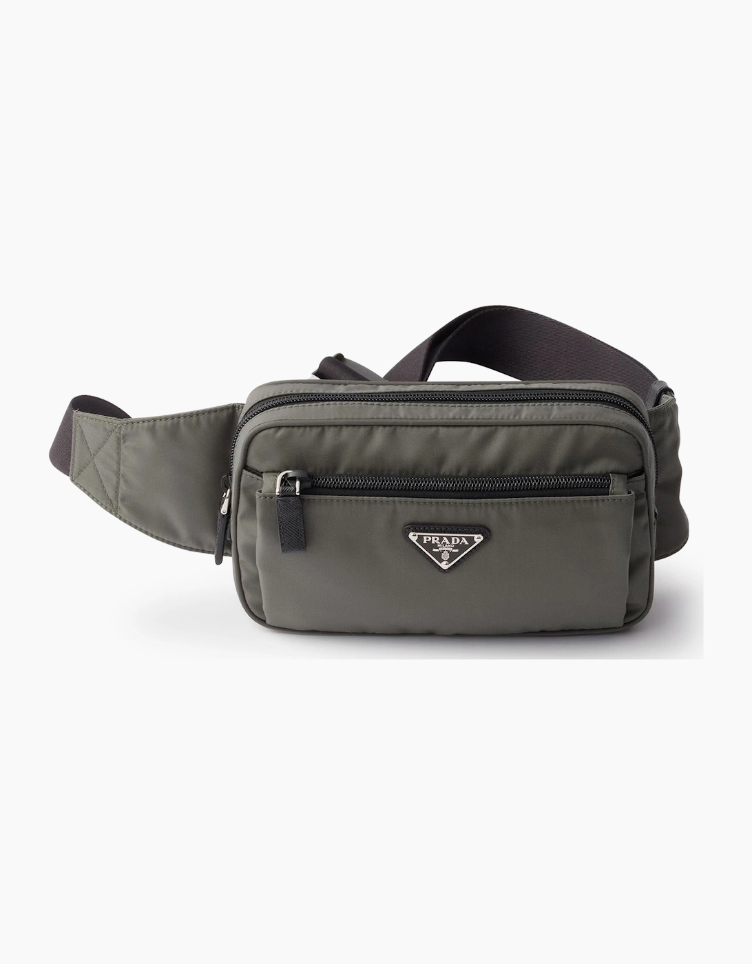Prada Re-Nylon & Saffiano Leather Belt Bag Forest Green, 3 of 2