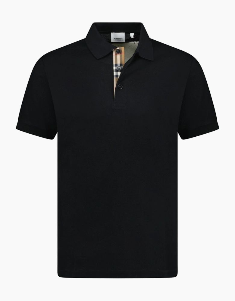 Burberry 'Hartford' Check Polo Black