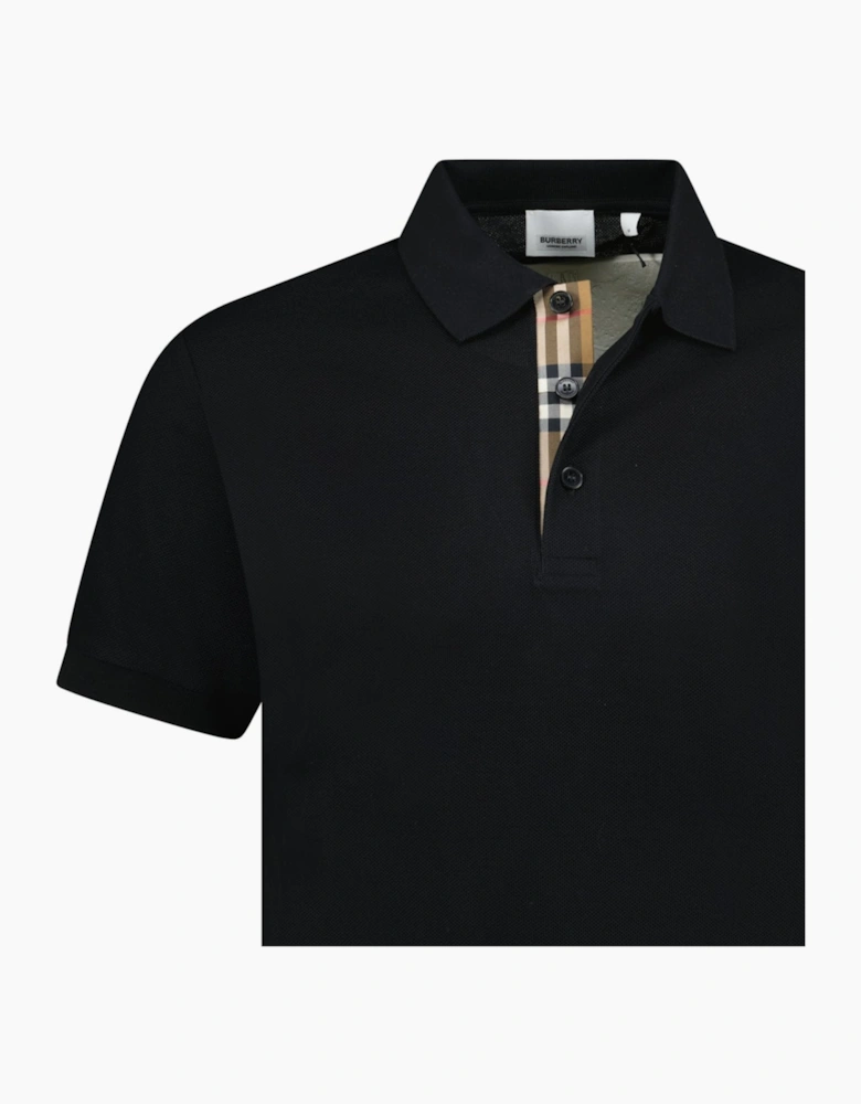 Burberry 'Hartford' Check Polo Black