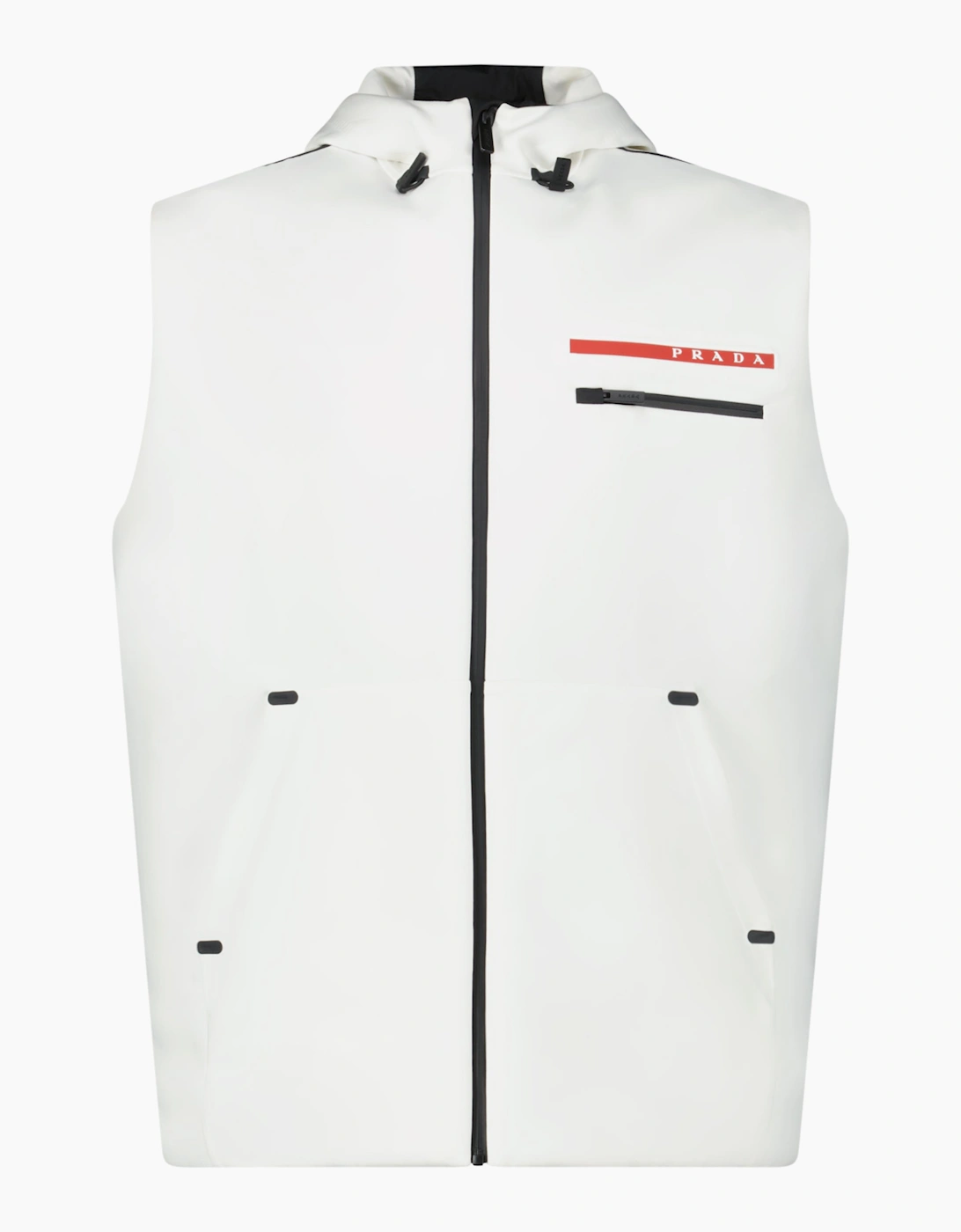 Prada Linea Rossa Technical Gilet White, 4 of 3