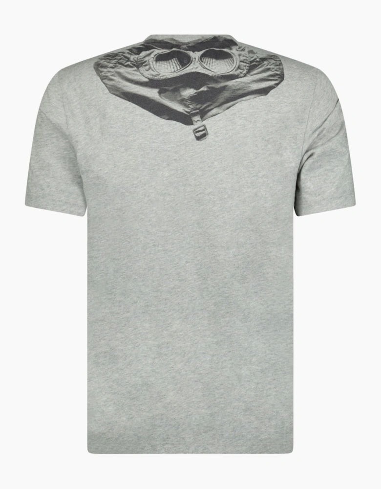CP Company Jersey Goggle Print T-Shirt Grey