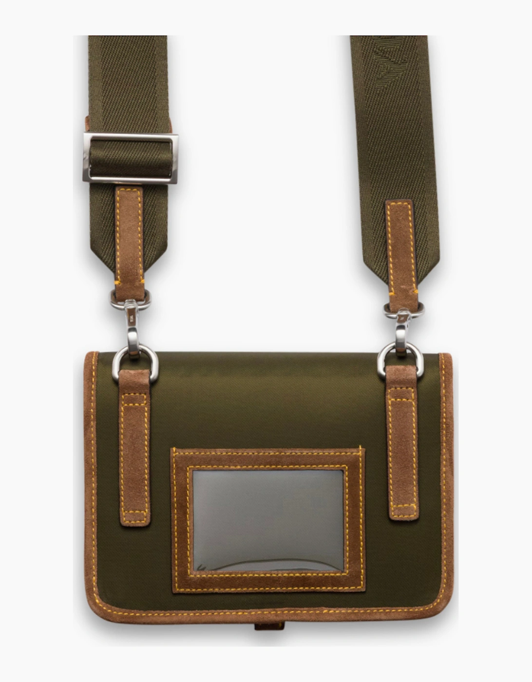 Prada Re-Nylon & Saffiano Leather Bag Musk Green