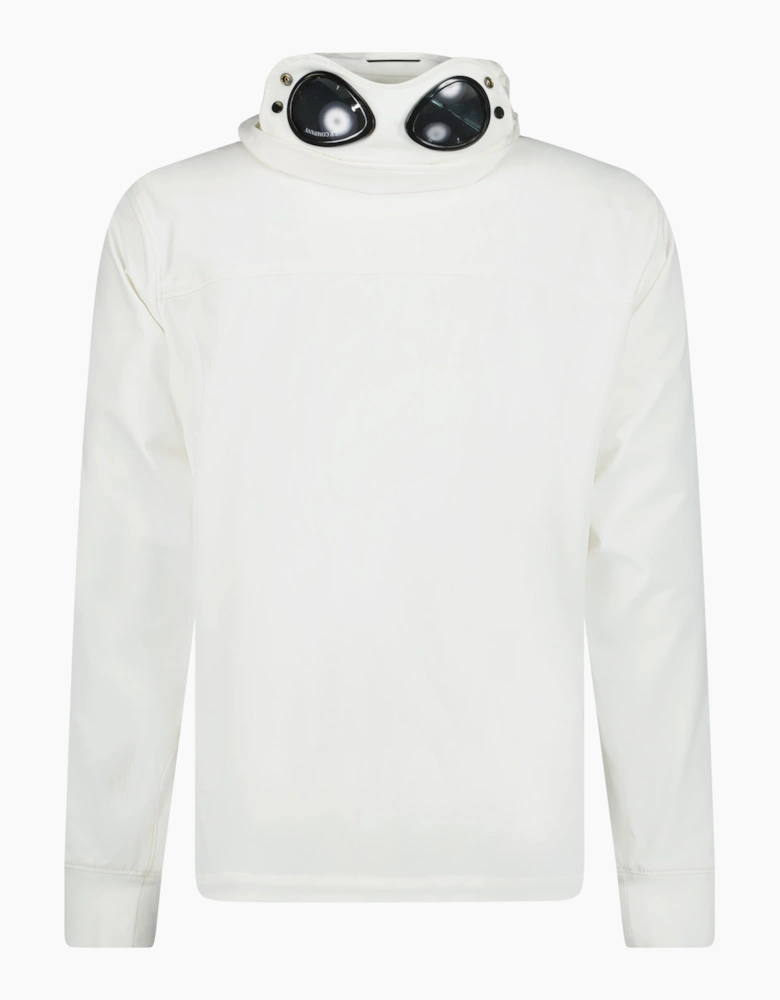 CP Company Soft Shell Goggle Jacket White