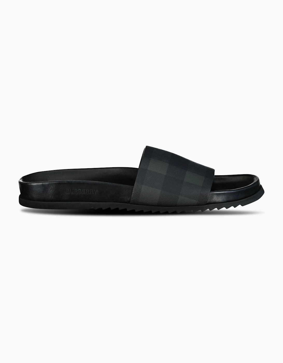 Burberry Melroy Check Sliders Cloud Grey, 2 of 1