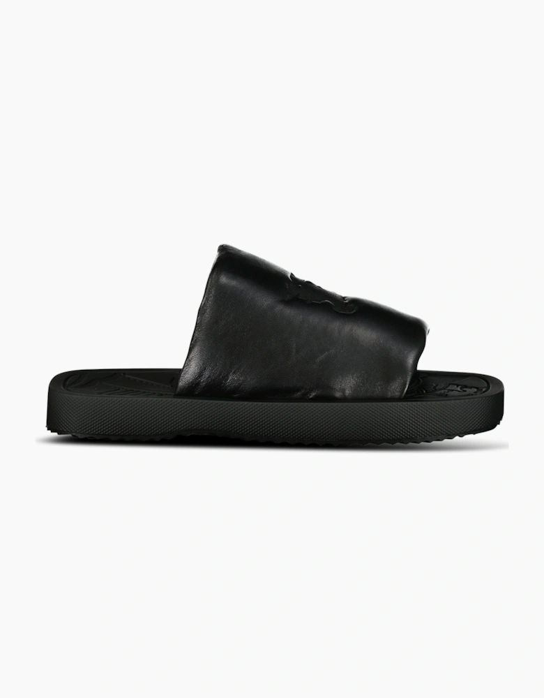 Burberry EKD Slab Logo Sliders Black