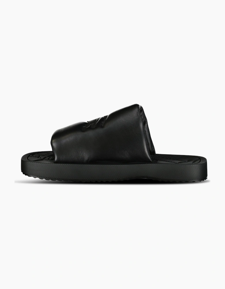 Burberry EKD Slab Logo Sliders Black