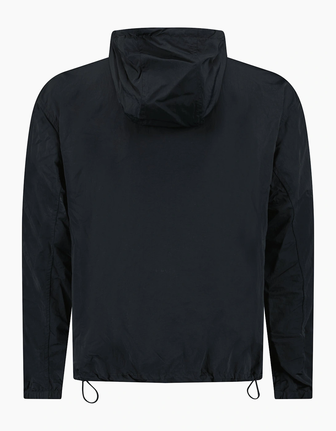 Burberry Equestrian Knight Appliqué Hooded Jacket Black