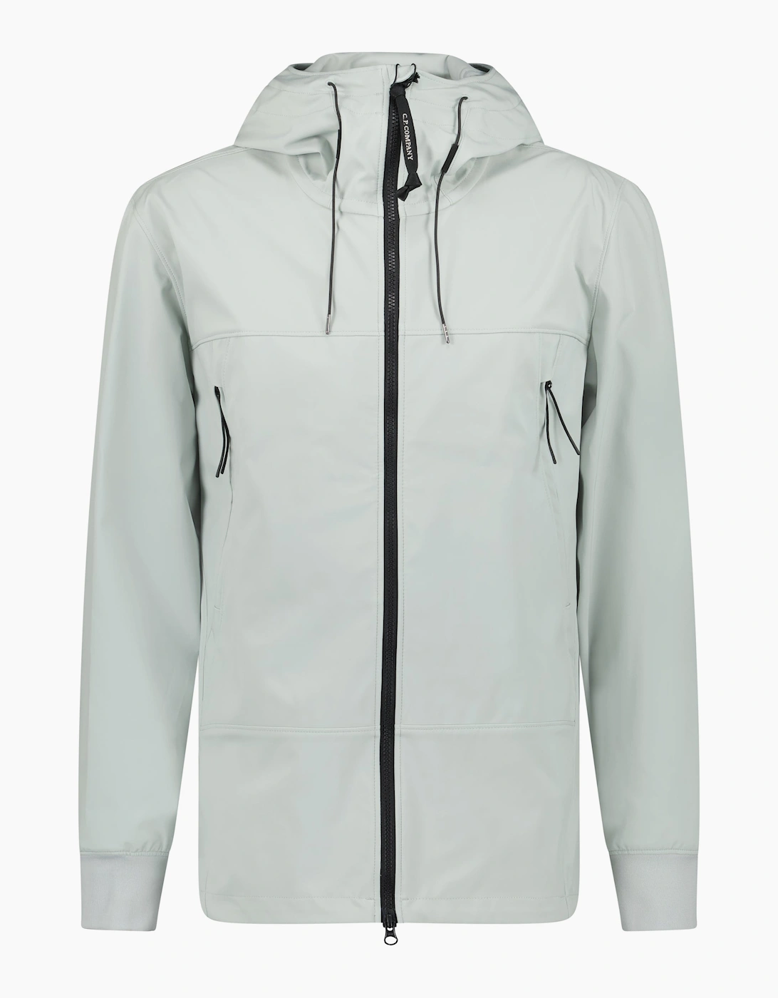 CP Company Soft Shell Goggle Jacket in Blue Fox