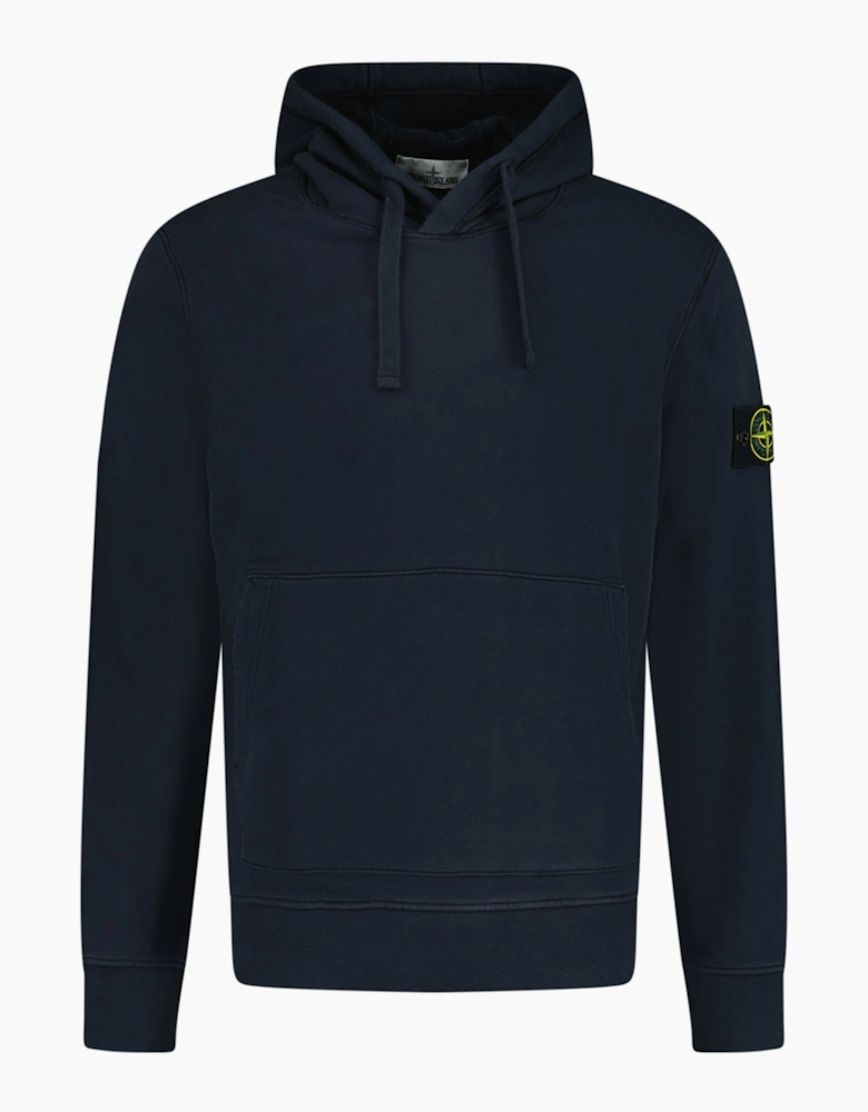 Stone Island Cotton Hoodie Sweatshirt Navy