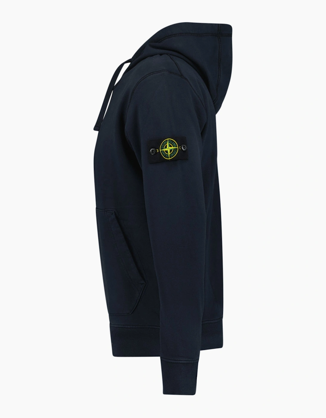 Stone Island Cotton Hoodie Sweatshirt Navy