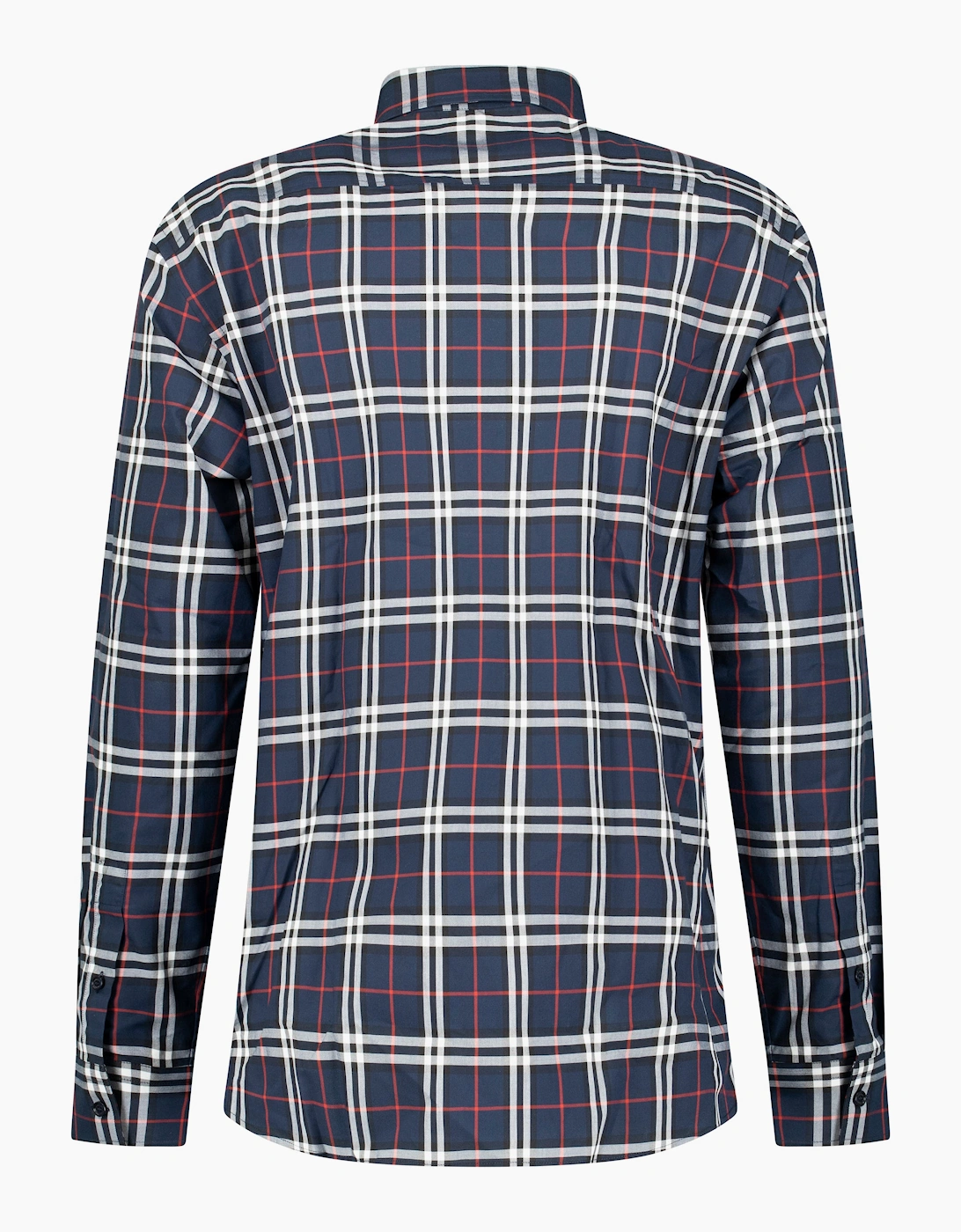 Burberry 'Simson' Check Shirt Navy Blue