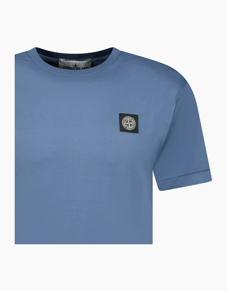 Stone Island Compass Logo T-Shirt Blue