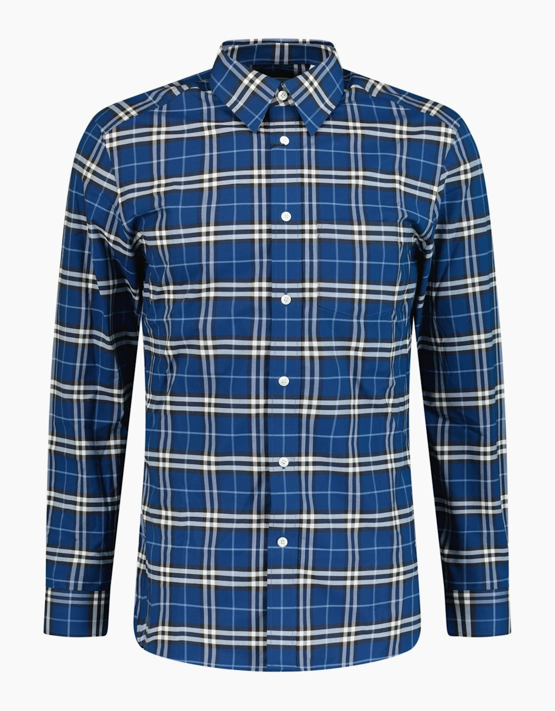Burberry 'George' Check Cotton Shirt Blue, 3 of 2