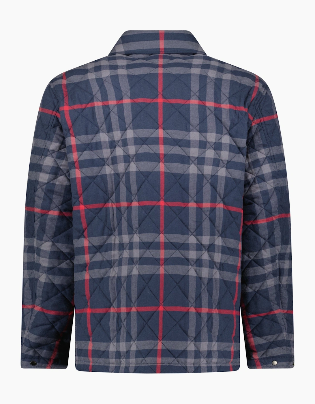 Burberry 'Forres' Diamond Quilted Jacket Navy