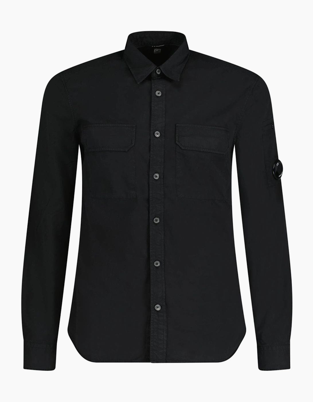 CP Company Arm Lens Black Overshirt, 3 of 2
