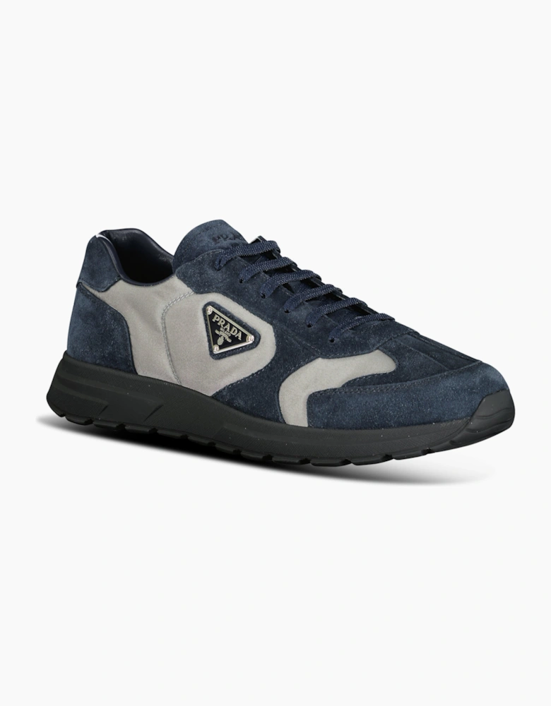 Prada Prax 2.0 Re-Nylon & Suede Sneakers