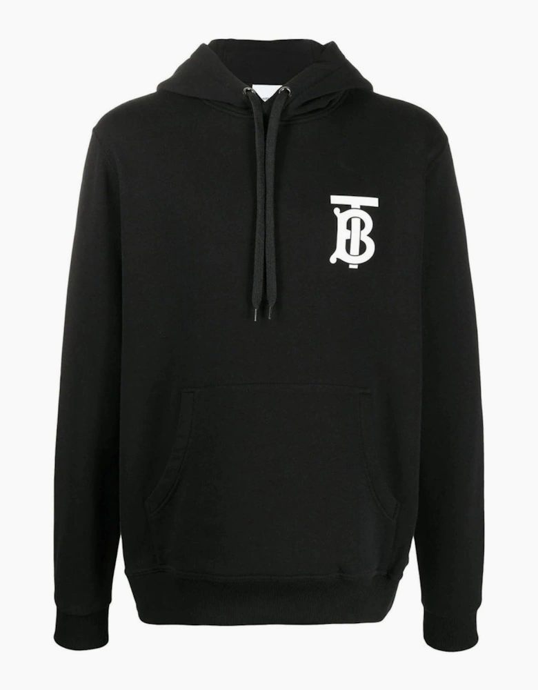 Burberry TB Print Hooded Sweatshirt Black
