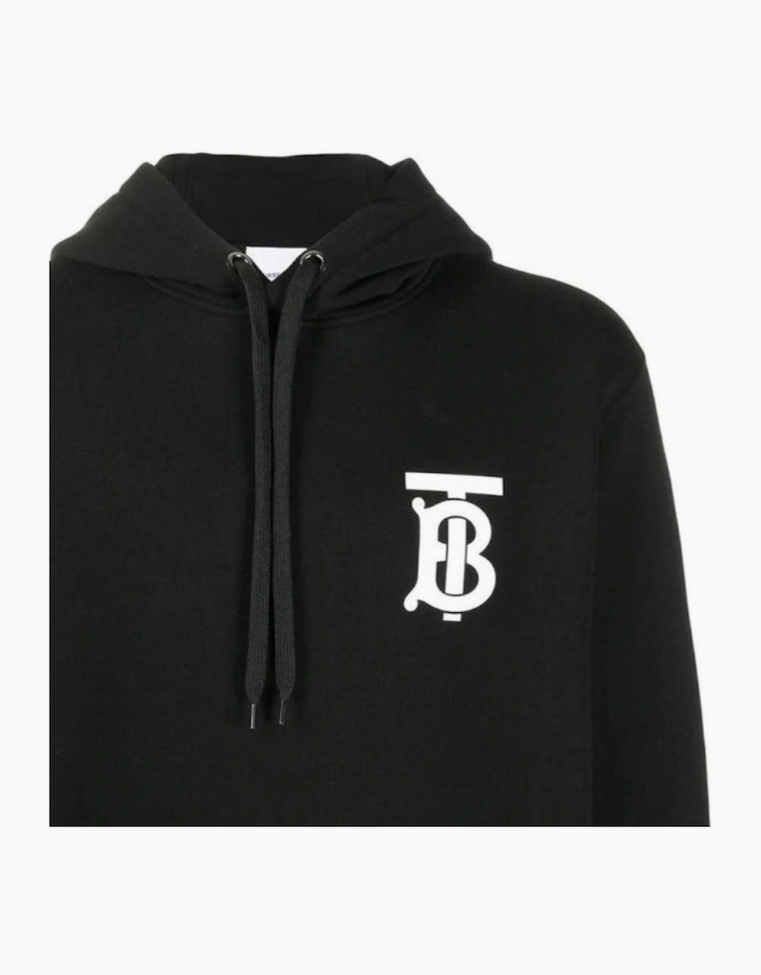 Burberry TB Print Hooded Sweatshirt Black