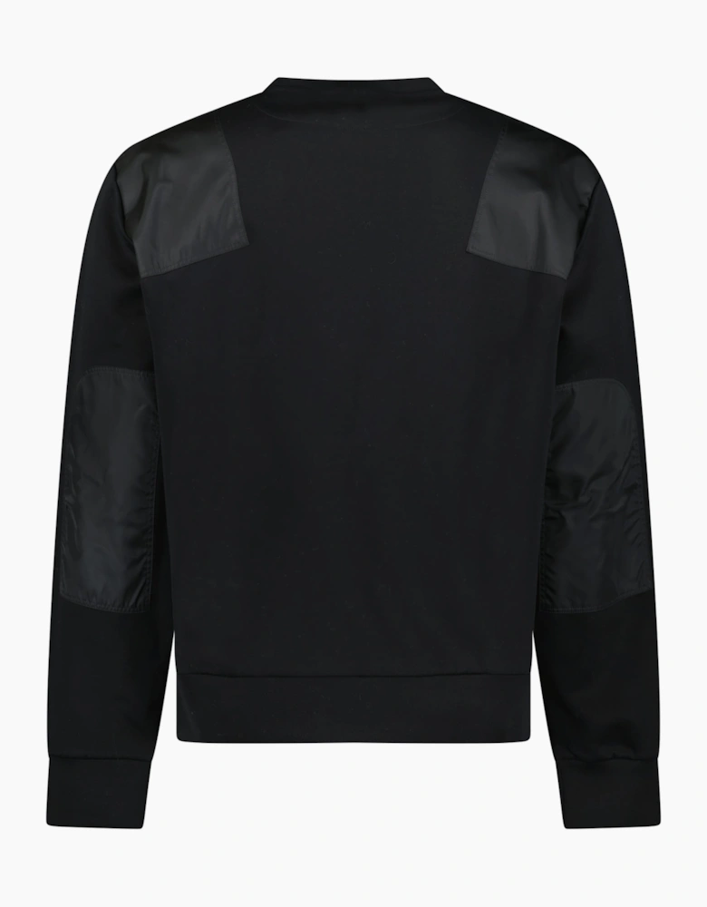 Prada Cotton & Nylon Sweatshirt Black